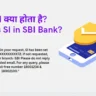 What is SI in SBI