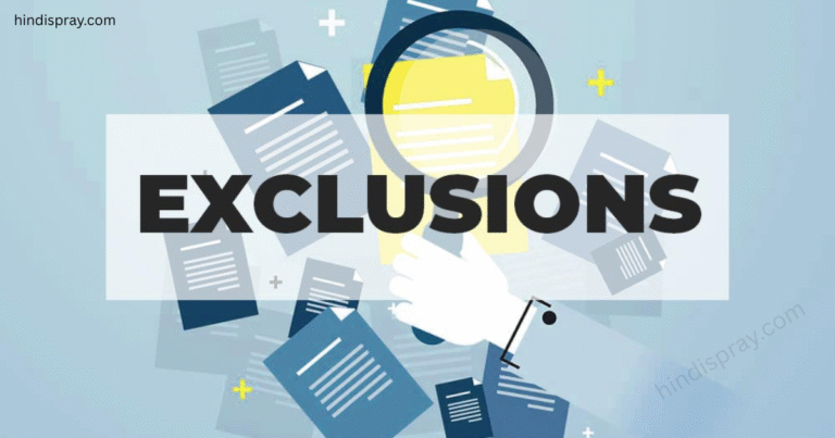 Understanding Insurance Exclusions: What’s Not Covered?